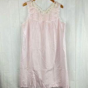 Vintage Sears Pink Slip Night Gown Size 16-18